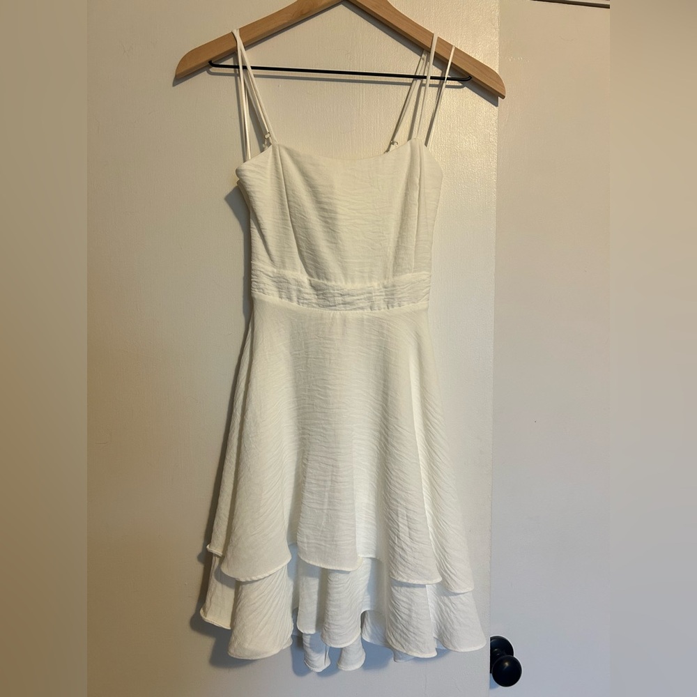 Lovely Day Mini White Dress